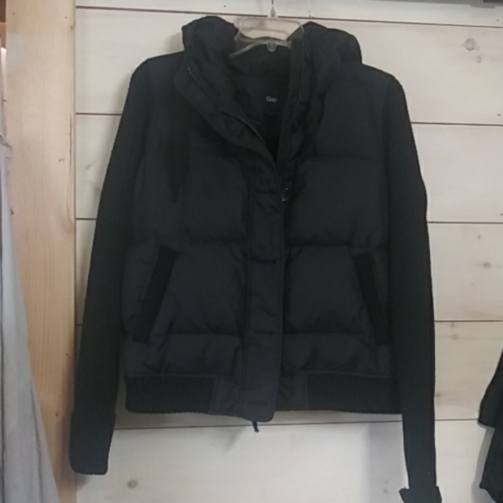 Gap down coat size L